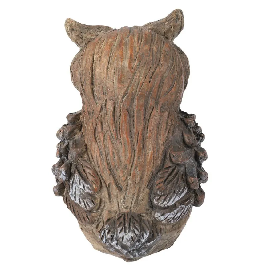 Deko-Eulen, 9cm hoch, 6cm breit, 5,5cm tief, 2 Stück