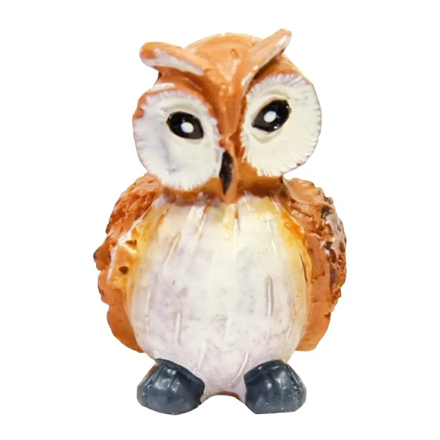 Deko-Eulen, 3,5 x 2,5 cm, 5er Set