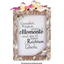 Deko-Federvögel, 6cm x 2,5cm x 3cm, verschiedene Farben, 10 Stück