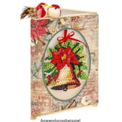 Deko-Federvögel, Sortierung 4, 2,2cm x 5cm x 2,5cm, 5 Farben, 10 Stück