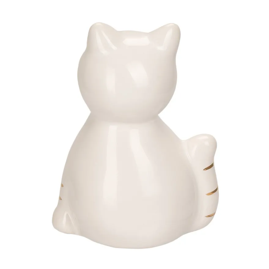 Deko-Figuren, Katzen, 5,8cm x 4,5cm x 7,8cm, 2 Stück