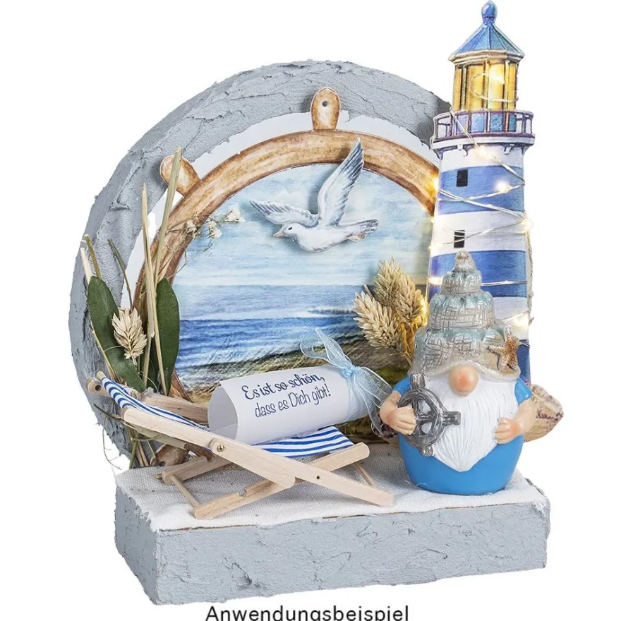 Deko-Figuren, maritime Wichtel, 2 Stück