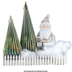 Deko-Figur, Weihnachtsmann, 18cm hoch