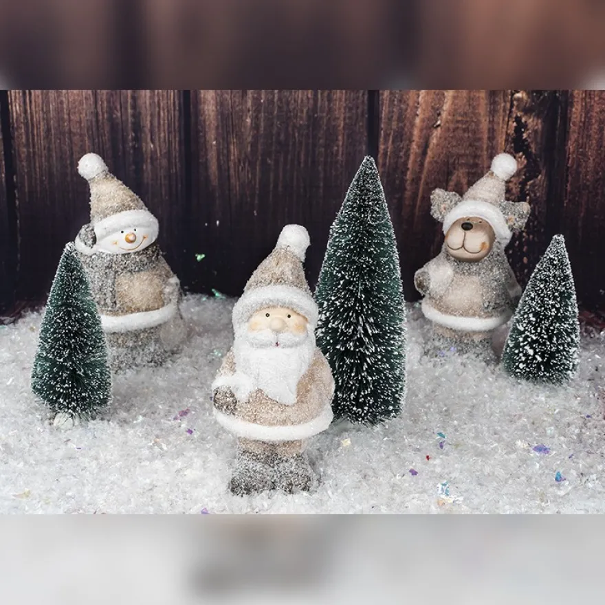 Deko-Figur, Weihnachtsmann, 18cm hoch