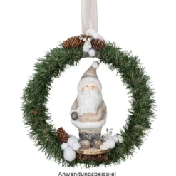 Deko-Figur, Weihnachtsmann, 18cm hoch