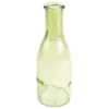 Deko-Flasche, Ø 6cm, 18cm, transparent grün