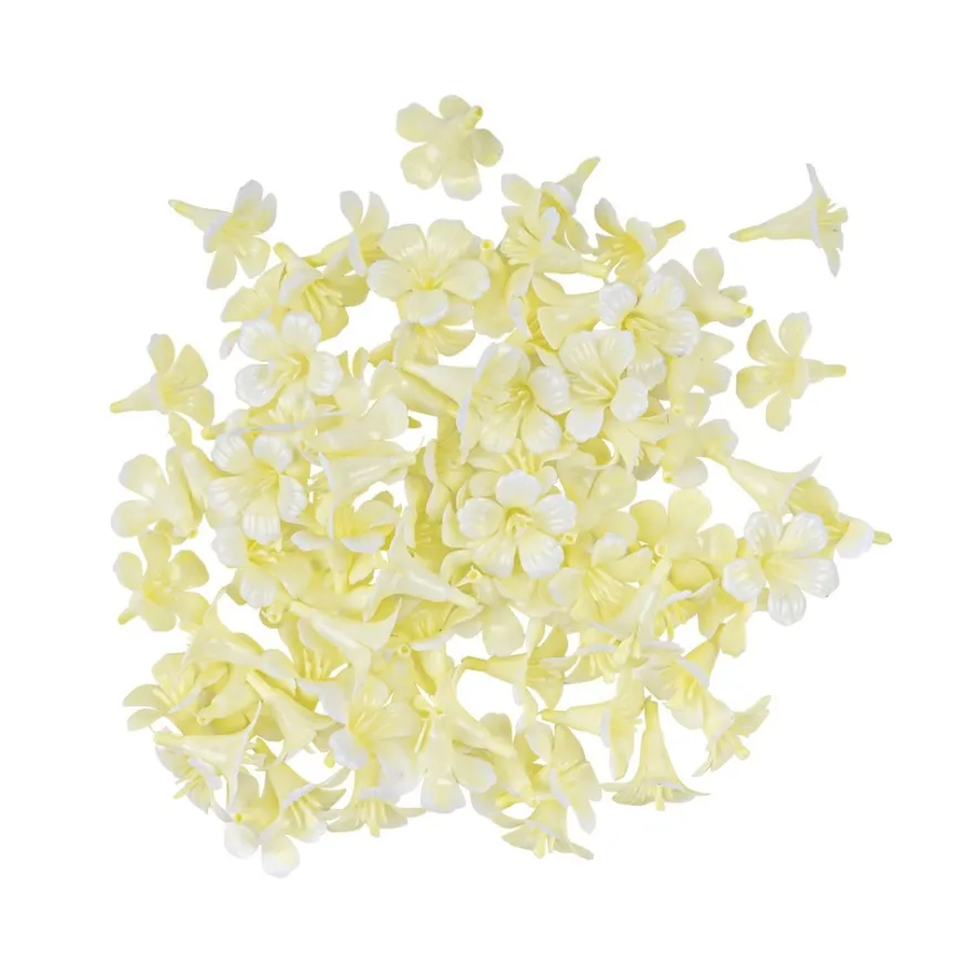 Deko-Floristik, Blüten, 2,5cm x 2,2cm, 35g