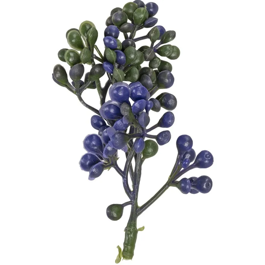 Deko-Floristik, Blütenknospen 5, 35g, 8cm lang, violette Knospen