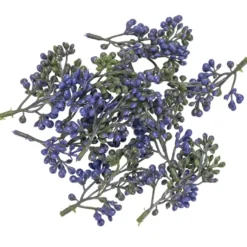 Deko-Floristik, Blütenknospen 5, 35g, 8cm lang, violette Knospen