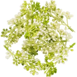 Deko-Floristik, Blütenknospen 6, 35g, 8cm lang, weiße Knospen