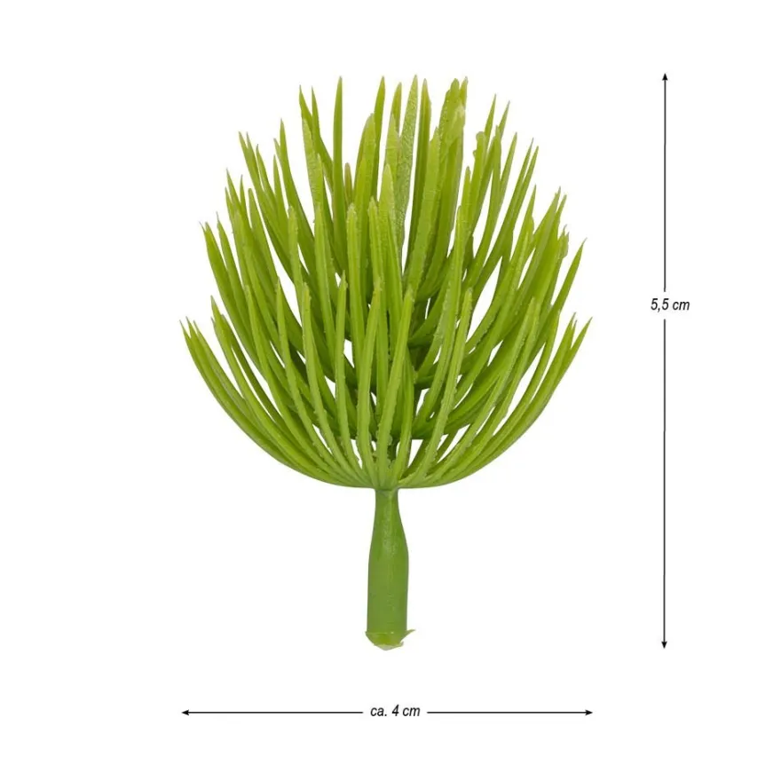 Deko-Floristik, Kiefernbüschel, 35g, 5,5cm lang, grün