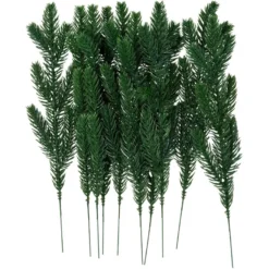 Deko-Floristik, Kiefernzweige, 30cm lang, grün, 10 Stück