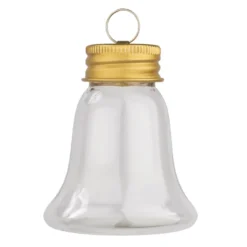 Deko-Formen, Rohlinge, zum Befüllen, Stern, Tannenbaum, Glocke, Tropfen, transparent, 4 Stück