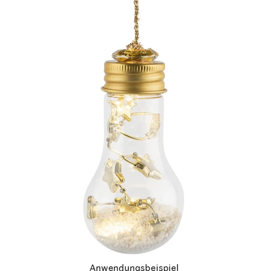 Deko-Formen, Rohlinge, zum Befüllen, Stern, Tannenbaum, Glocke, Tropfen, transparent, 4 Stück