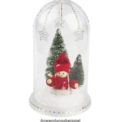 Deko-Glocke, Ø 9,8cm, 18,5cm hoch