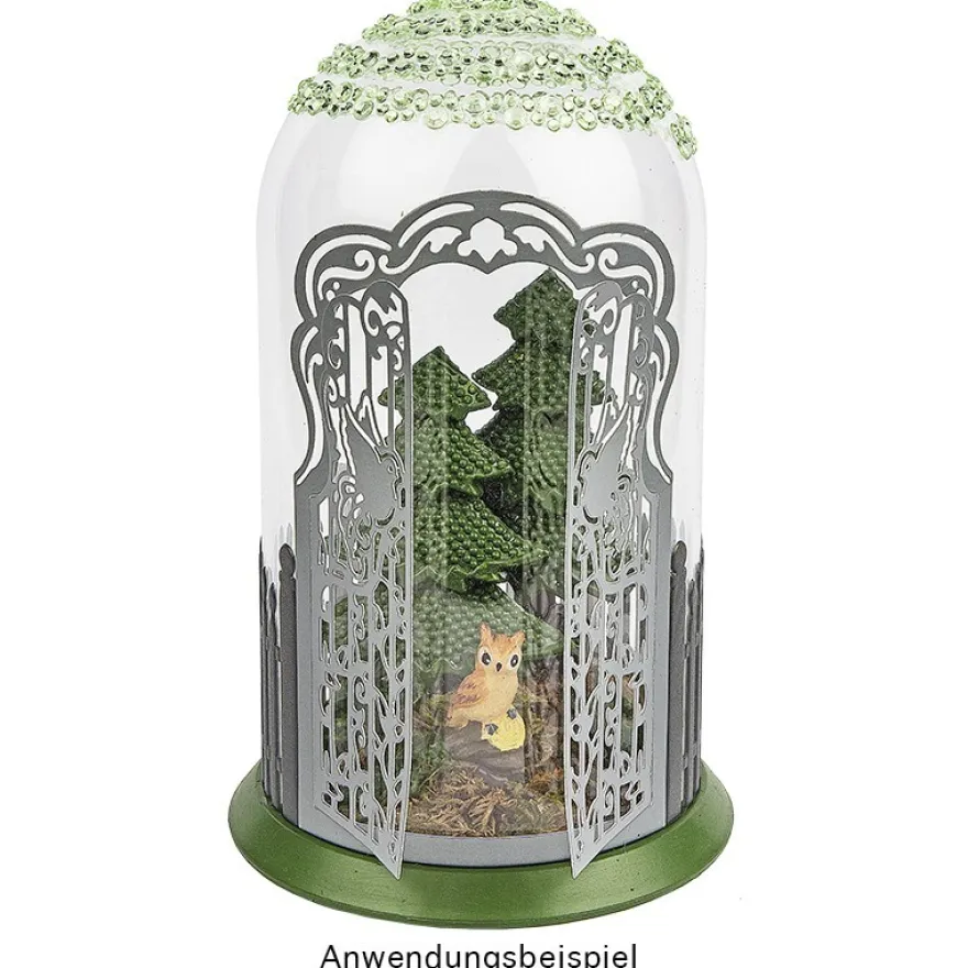 Deko-Glocke, Ø 9,8cm, 18,5cm hoch