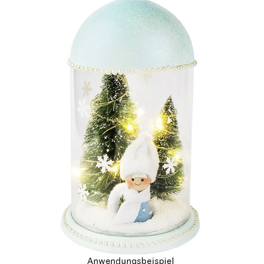 Deko-Glocke, Ø 9,8cm, 18,5cm hoch