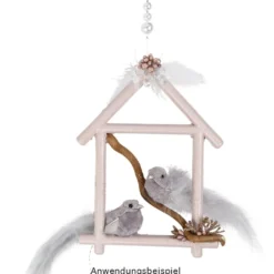 Deko-Hausrahmen, Rohlinge, 15,5cm x 21cm, 6 Stück