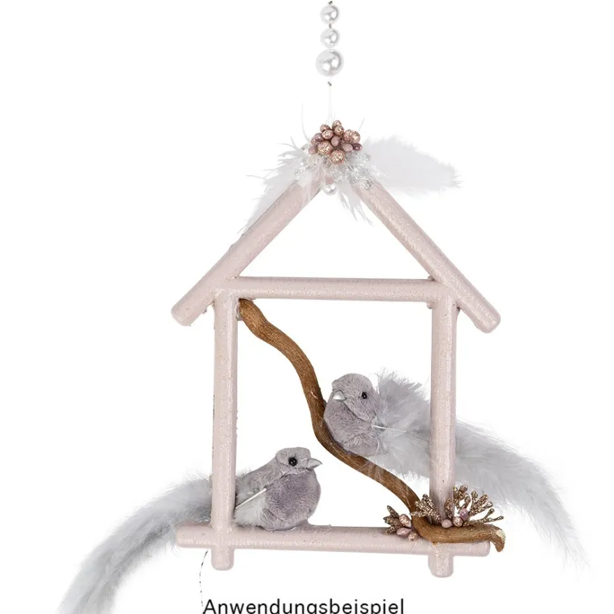 Deko-Hausrahmen, Rohlinge, 15,5cm x 21cm, 6 Stück