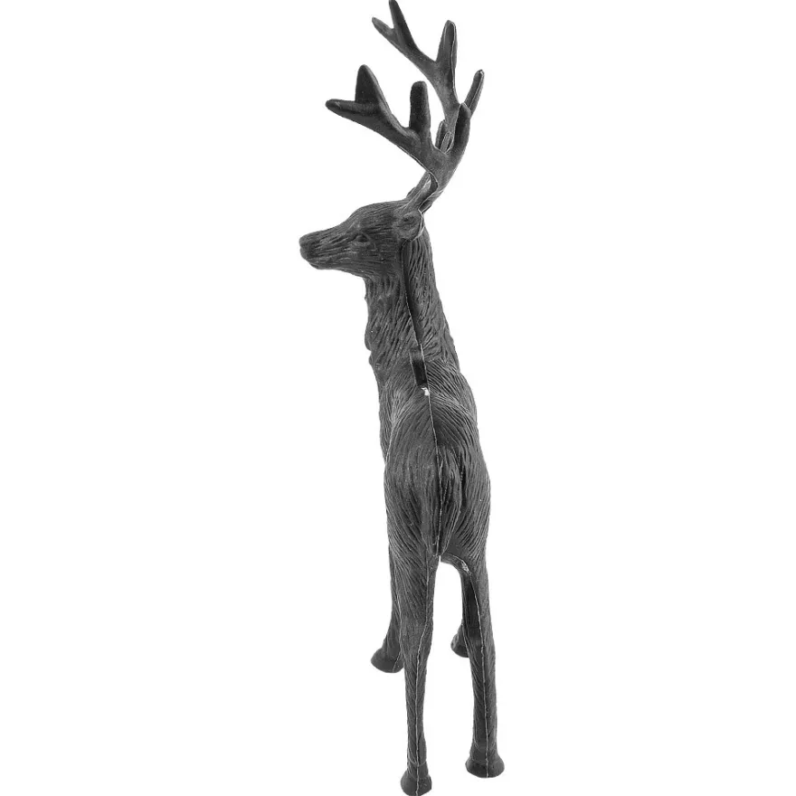 Deko-Hirsche 3, Rohlinge, 12cm x 14,5cm x 25cm, mit Öse zum Aufhängen, 3 Stück