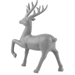 Deko-Hirsche 1, Rohlinge, 23cm x 14cm x 4,5cm, 2 Stück