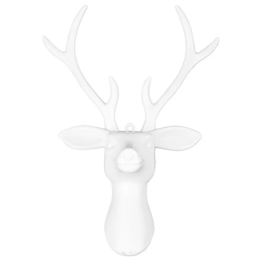 Deko-Hirschköpfe 2, Rohlinge, 15,5cm x 21,5cm, 4 Stück