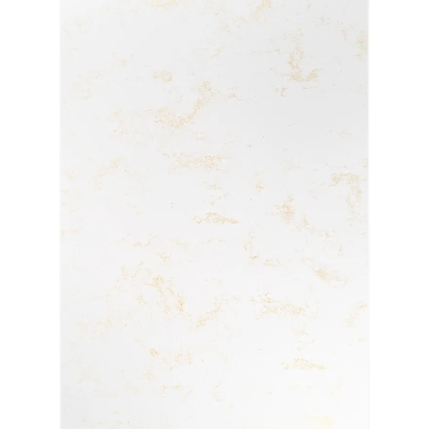 Deko-Karton, Marmoroptik, DIN A4, 230g/m², Marmoroptik in Weiß/Gold, 20 Bogen