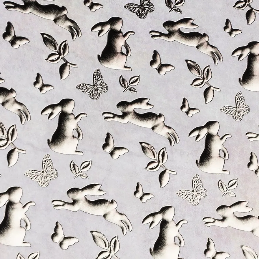 Deko-Karton, Unique, Ostern, DIN A4, 250 g/m², 4 Designs in 5 Farben, 20 Bogen