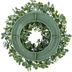 Deko-Kranz, Design 8, innen: Ø 9,5cm, außen: Ø 23cm, mit verschiedenen Sukkulenten