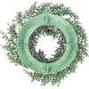 Deko-Kranz, Design 14, innen: Ø 9,5cm, außen: Ø 25,5cm, mit violetten Knospen