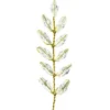Deko-Kristallzweige am Draht, 13 cm, transparent, 10 Stück