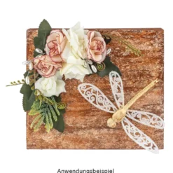 Deko-Libellen, Rohlinge, 11cm x 15,5cm, 10 Stück