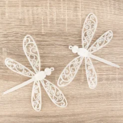 Deko-Libellen, Rohlinge, 11cm x 15,5cm, 10 Stück