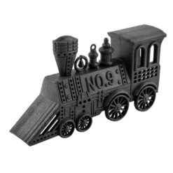 Deko-Lokomotiven, Rohlinge, 12cm x 6cm x 3cm, 3 Stück