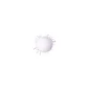 Deko-Pompons, Ø 1,5cm, weiß-irisierend, 50 Stück