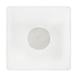 Deko-Quader, Rohling, 10cm x 10cm, 12cm hoch, transluzent-weiß