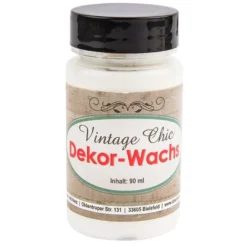 Dekor-Wachs, Vintage Chic, transparent, 90ml
