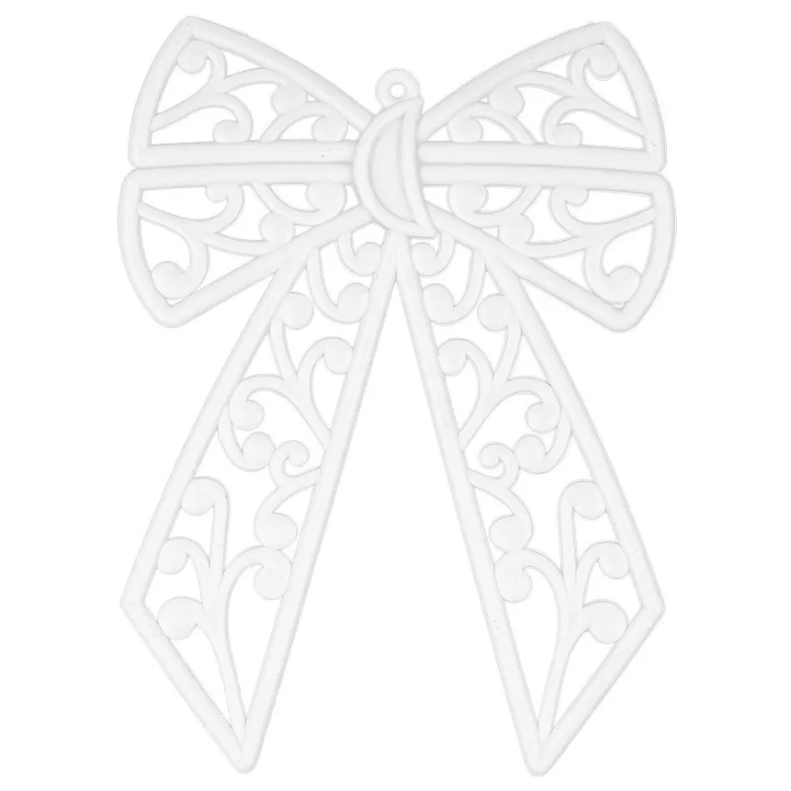 Deko-Schleifen, Rohlinge, 11,7cm x 15,8cm, 6 Stück