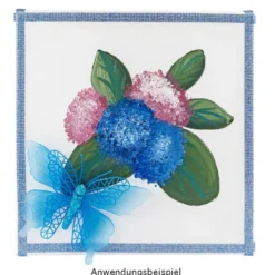Deko-Schmetterlinge, Rohlinge, 13cm x 17cm, 10 Stück