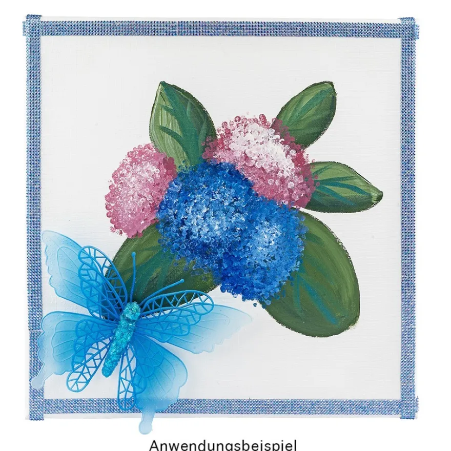 Deko-Schmetterlinge, Rohlinge, 13cm x 17cm, 10 Stück