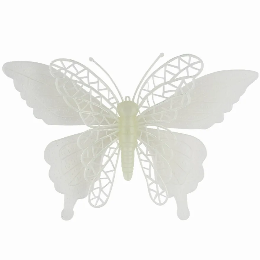 Deko-Schmetterlinge, Rohlinge, 13cm x 17cm, 10 Stück