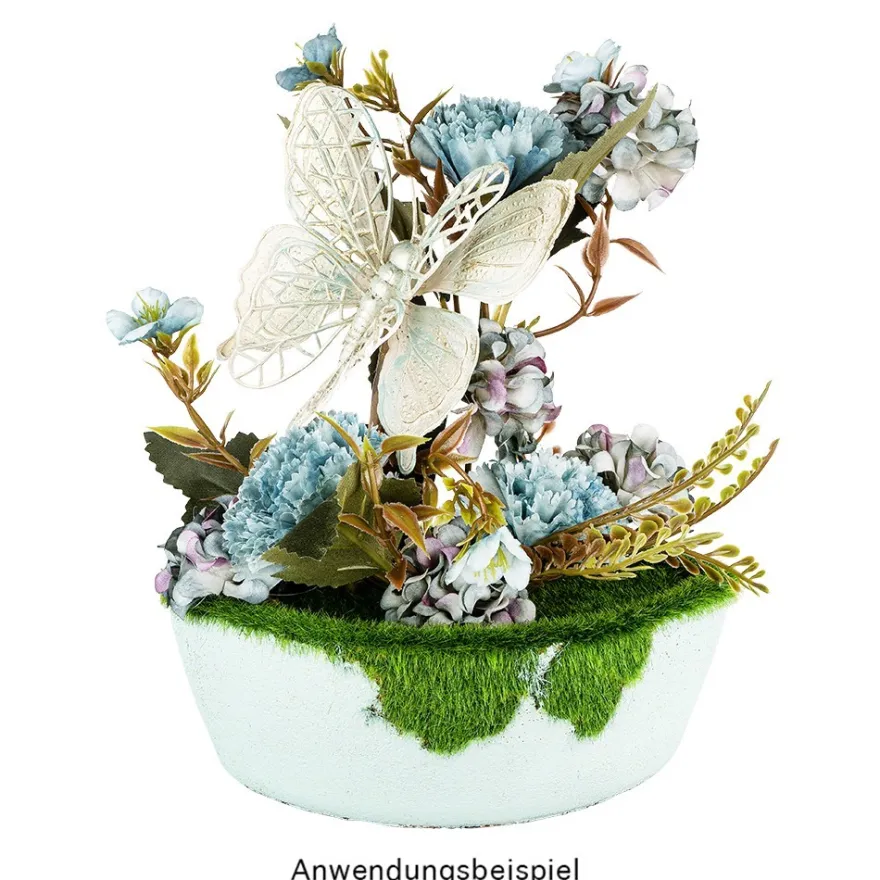 Deko-Schmetterlinge, Rohlinge, 9cm x 10cm, 16 Stück