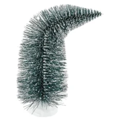 Deko-Schneetannen, 5cm bis 21cm hoch, 9 Stück