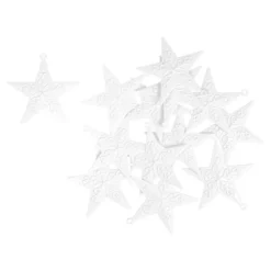 Deko-Sternornamente 1, Rohlinge, 8,5cm x 8,5cm, 13 Stück