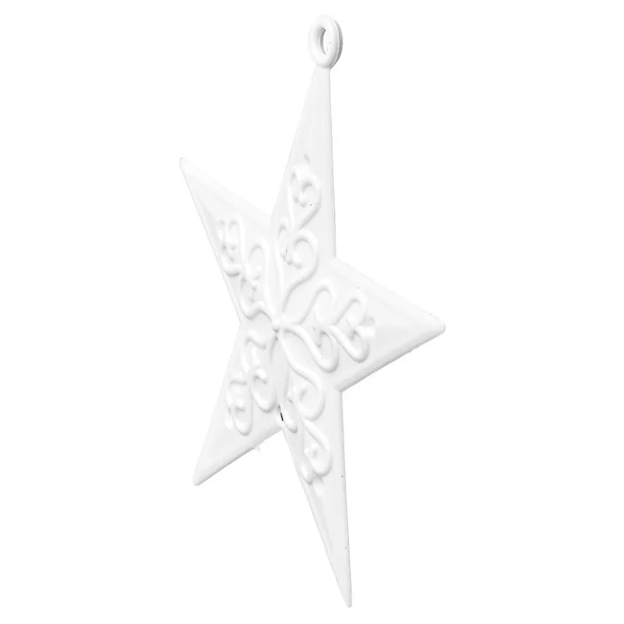 Deko-Sternornamente 1, Rohlinge, 8,5cm x 8,5cm, 13 Stück