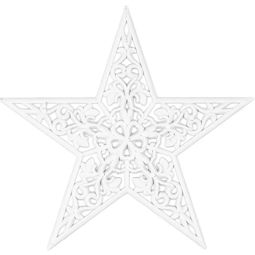 Deko-Sternornamente 2, Rohlinge, 12,5cm x 12cm, 9 Stück