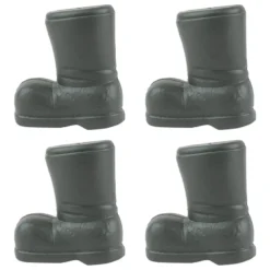 Deko-Stiefel 1, Rohlinge, 7cm x 6,5cm x 4cm, 4 Stück