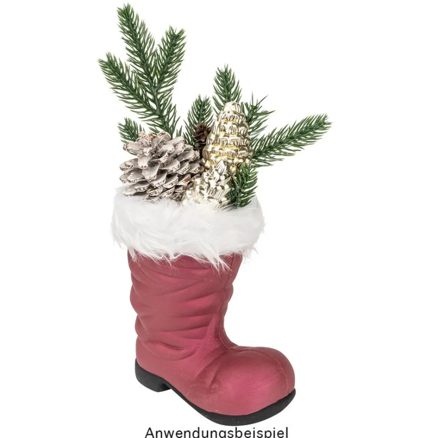 Deko-Stiefel 2, Rohlinge, 15cm x 9cm x 13cm, 2 Stück