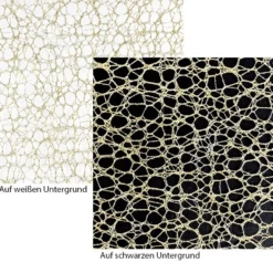 Deko-Stoff, Netzoptik 1, 28cm breit, 3m lang, gold