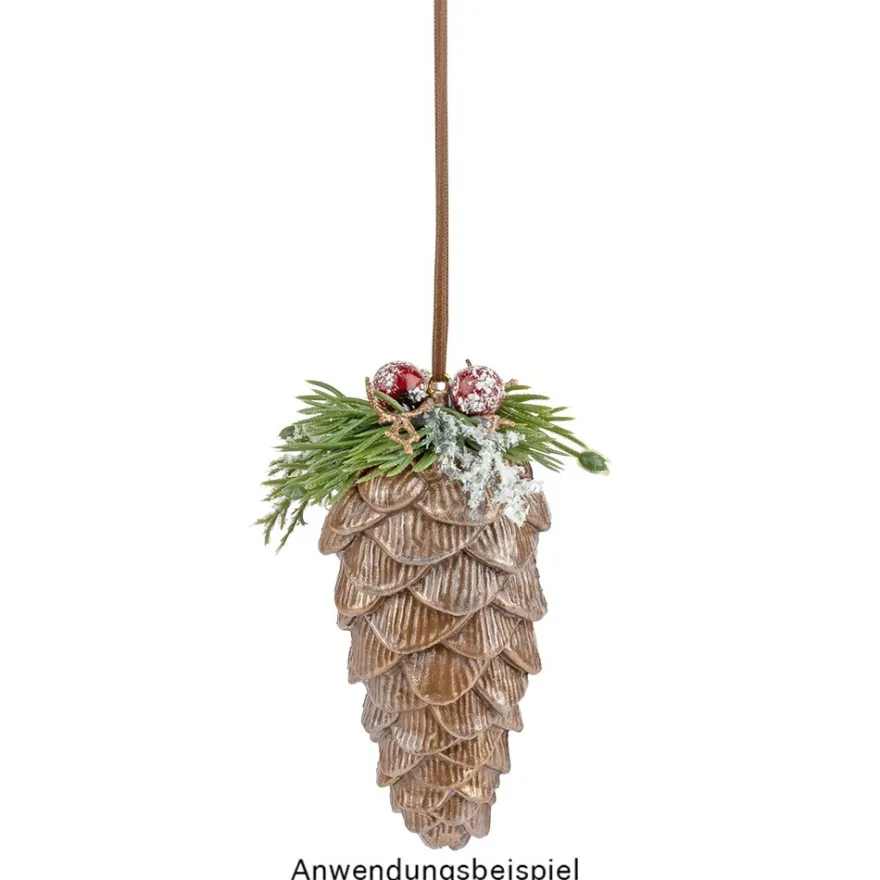 Deko-Tannenzapfen, Rohlinge, Ø 6cm x 12,5cm, 2 Stück